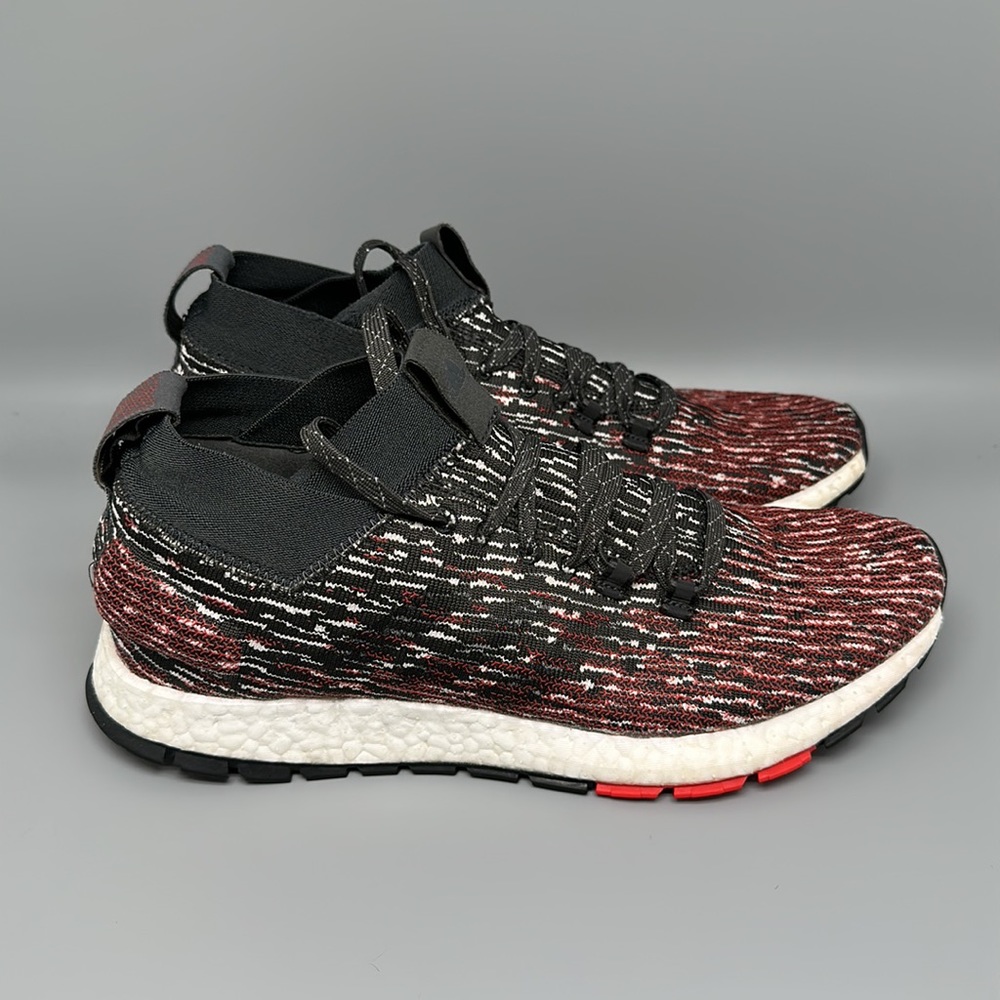 Adidas Pureboost RBL Carbon Black Running Shoes Men’s Sz 9.5